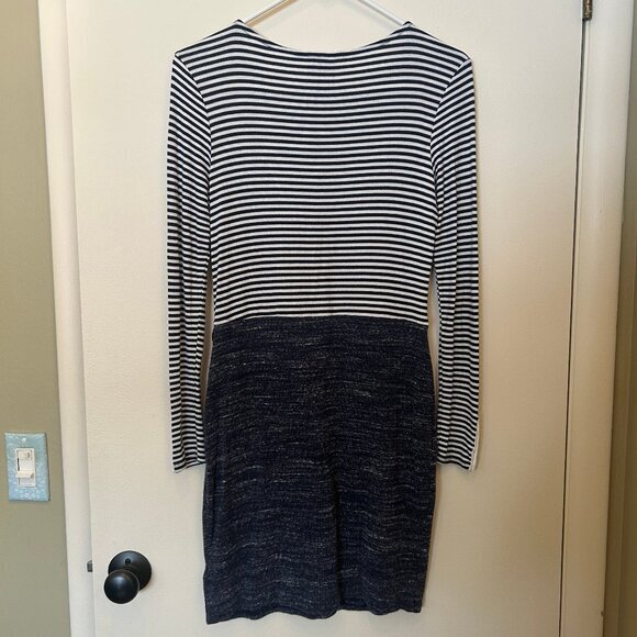 Anthropologie Dolan Left Coast Mixed-Print Faux Wrap Dress sz S - Picture 9 of 11